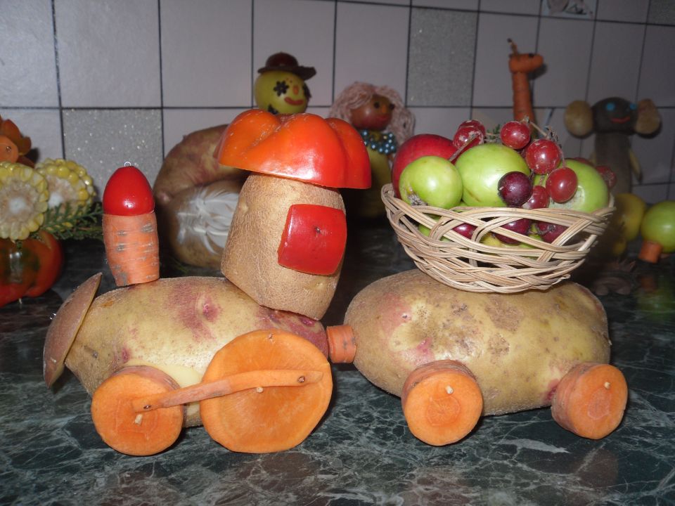 Осенний паровозик