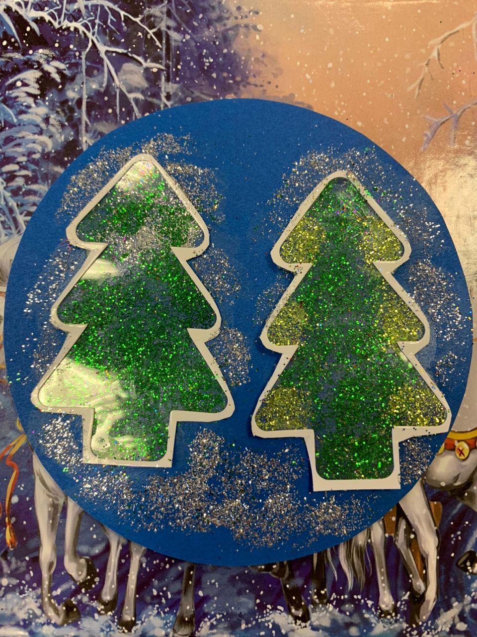 Елочка зимой