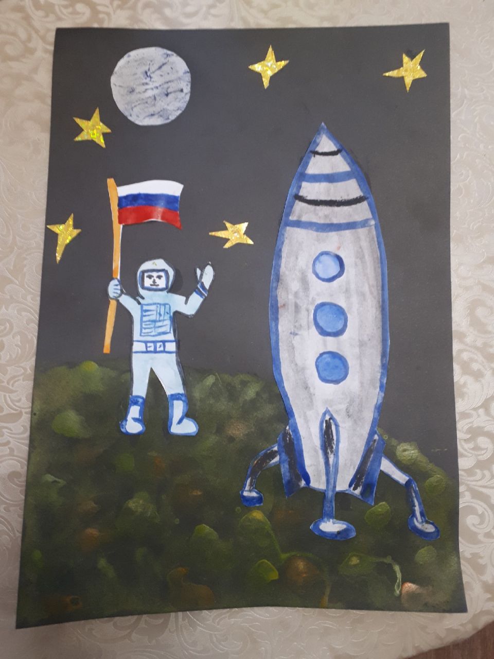 Первые в космосе!