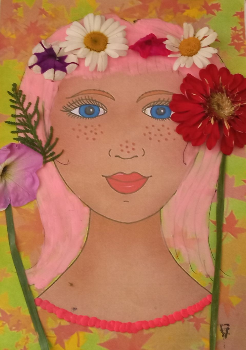 Девушка-осень