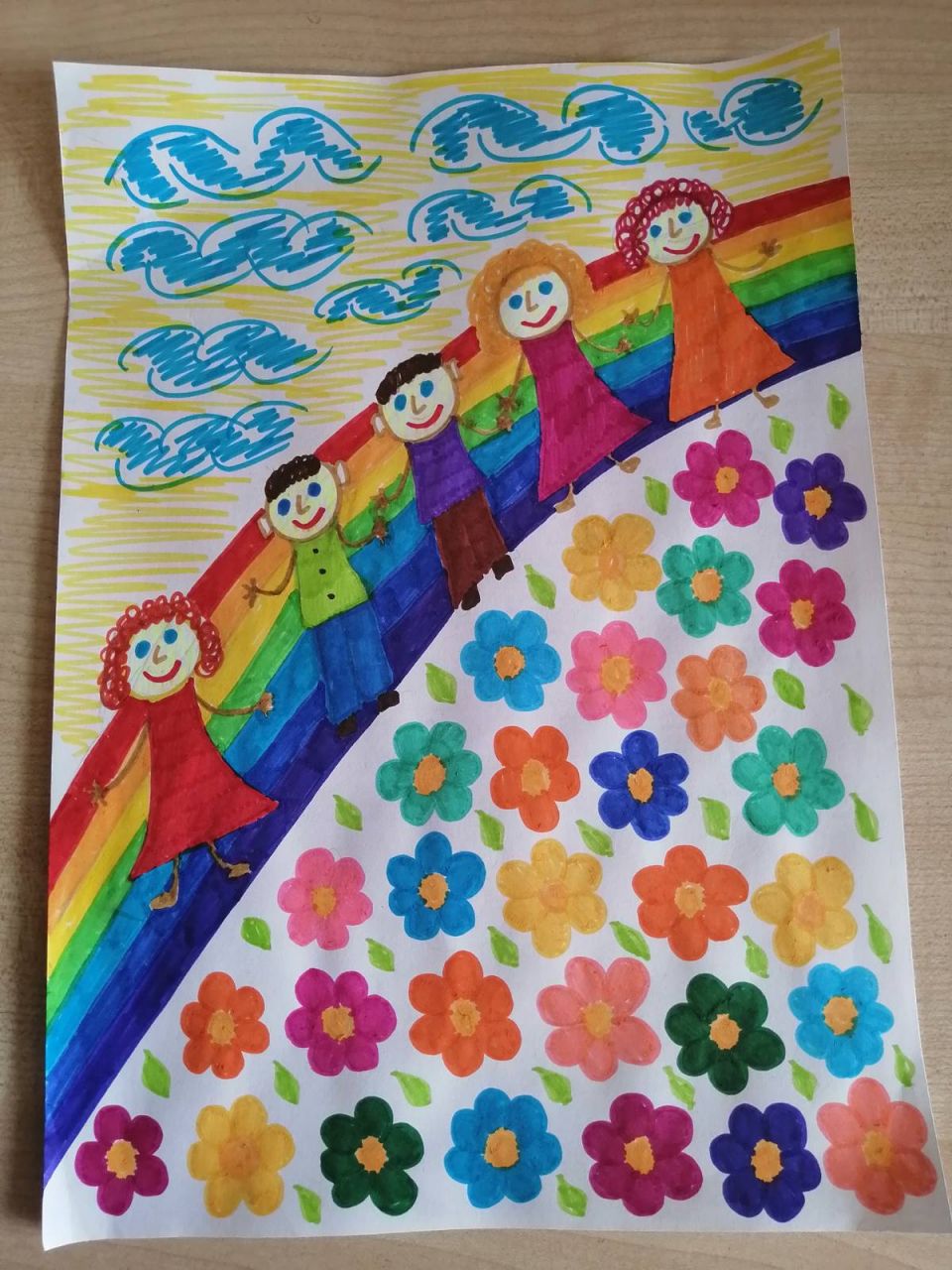 Я, ты, он, она - вместе дружная страна!