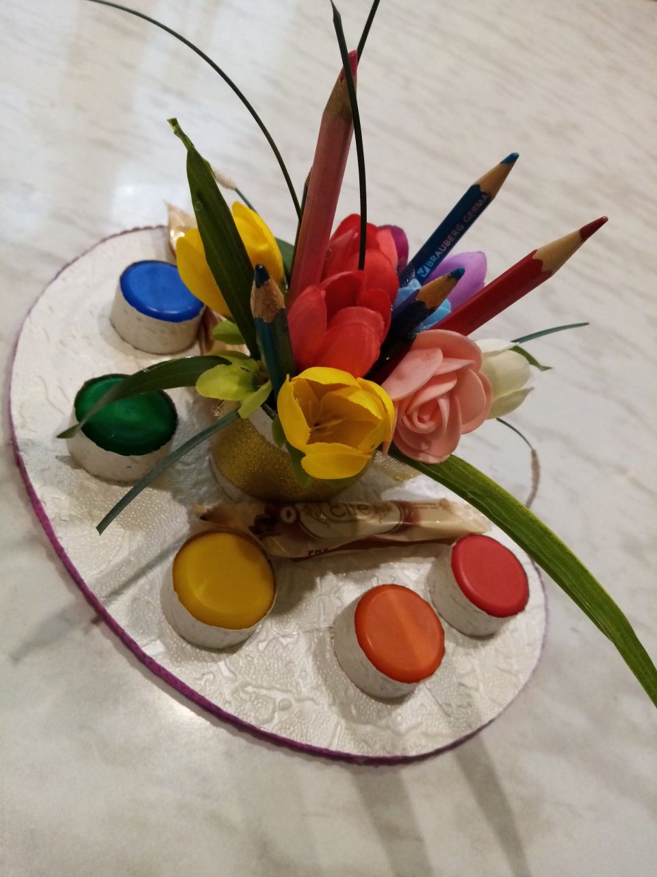 Акварель с сюрпризом