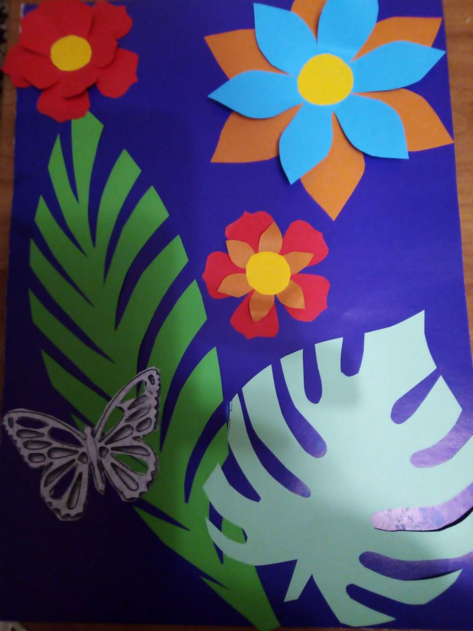 Аппликация ко Дню Матери