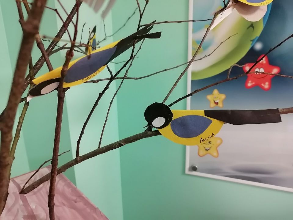 Маленькая синичка