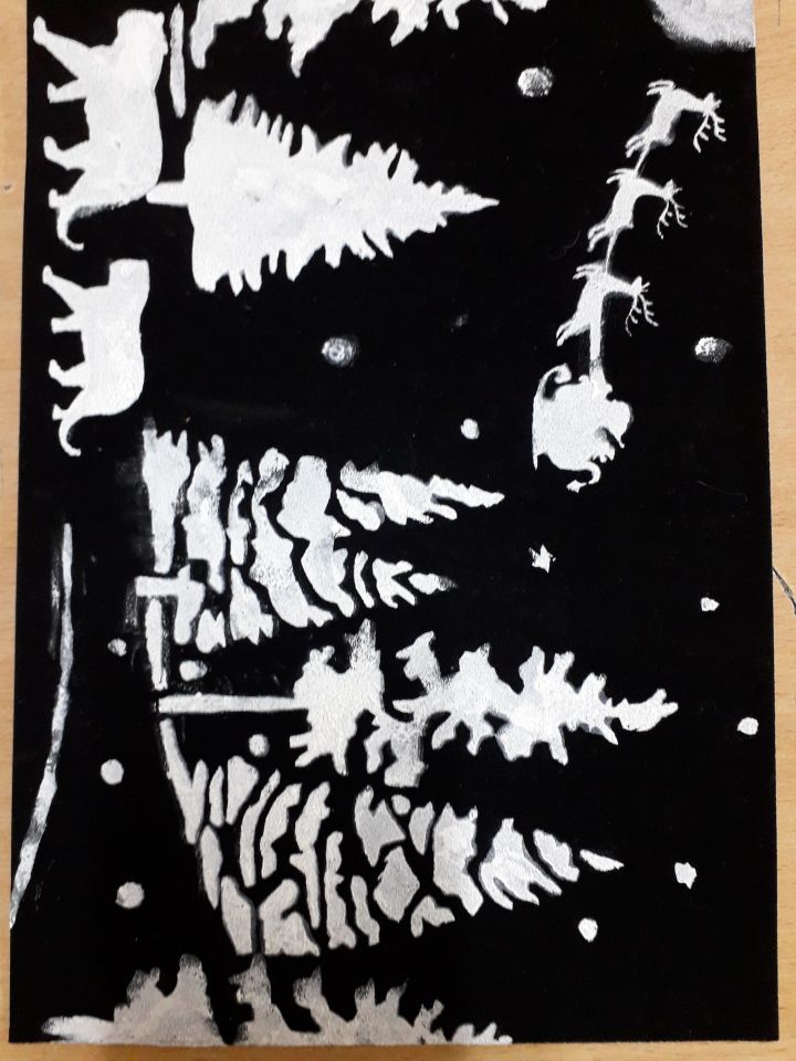 Волшебство зимнего леса