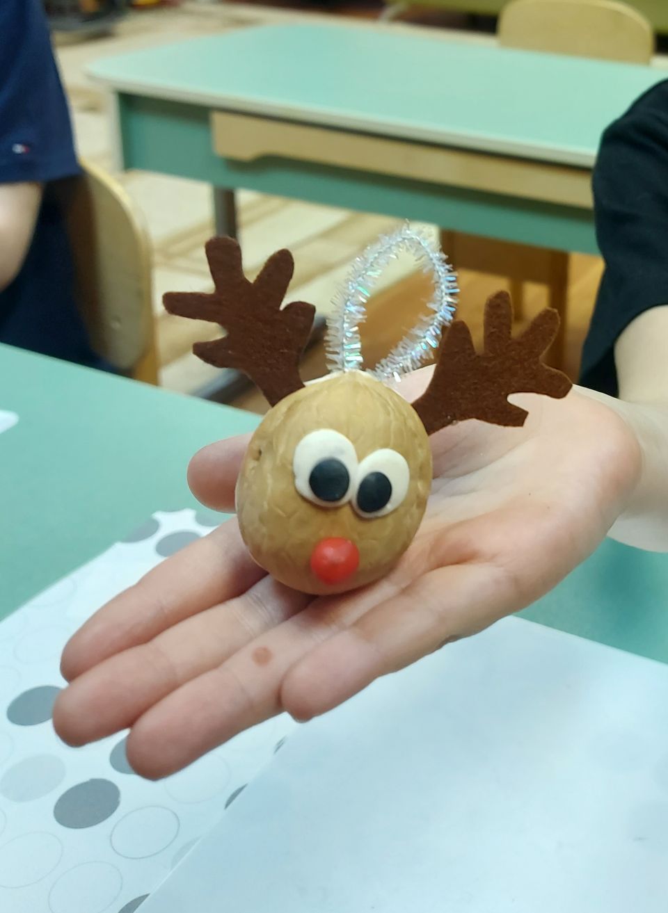 Ёлочная игрушка "Милый оленёнок"