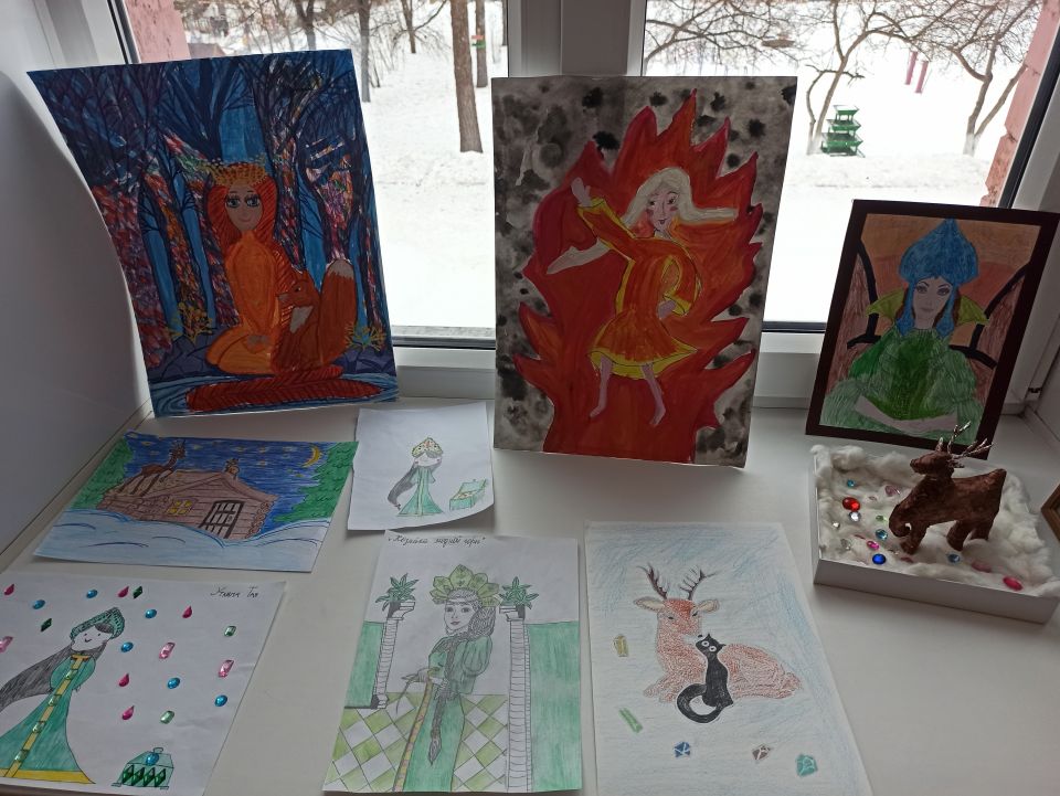 Выставка: "По сказам Бажова"