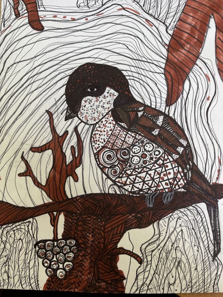 Пташка в серой рубашке