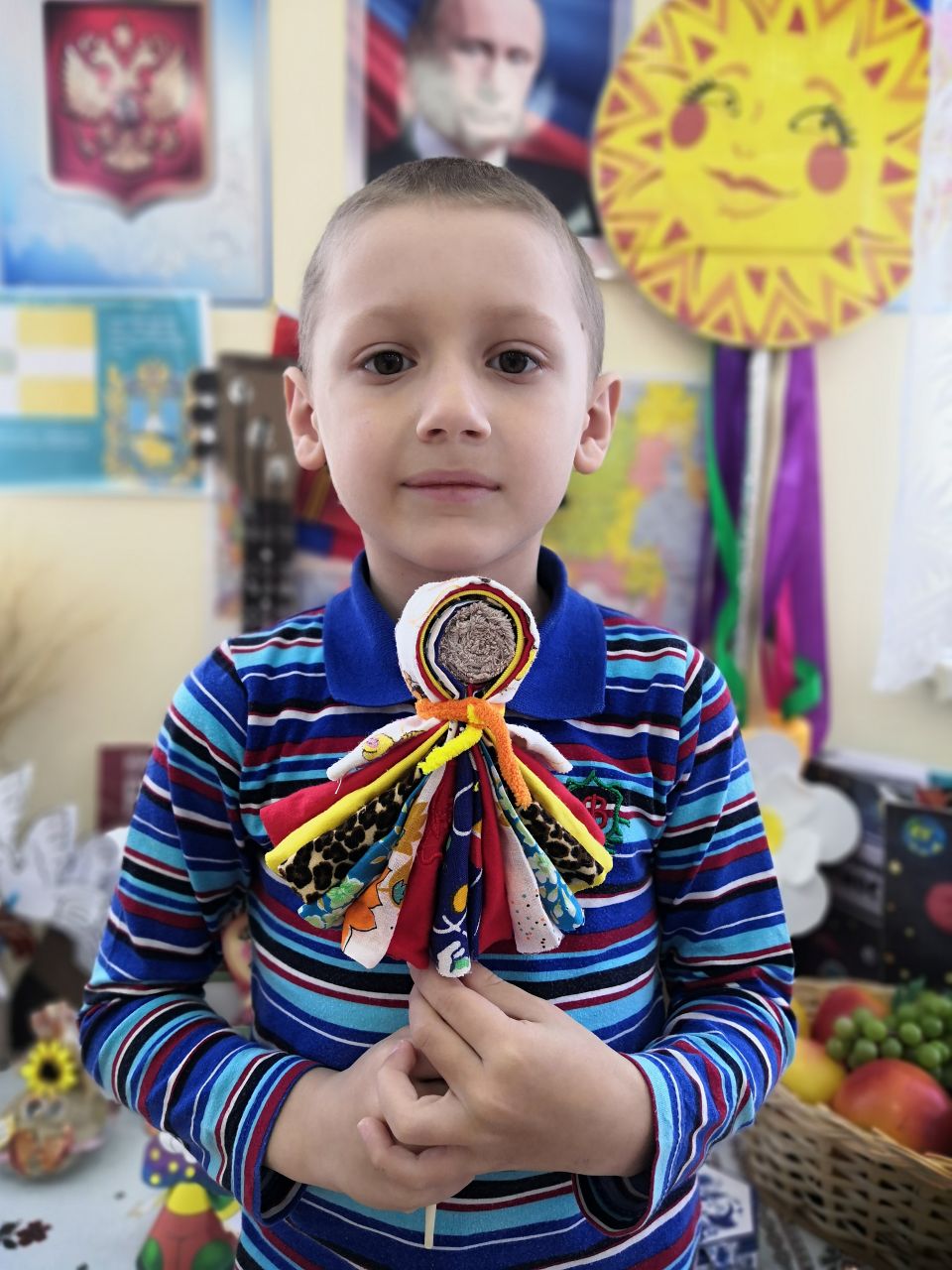 Народная игрушка "Северная берегиня"