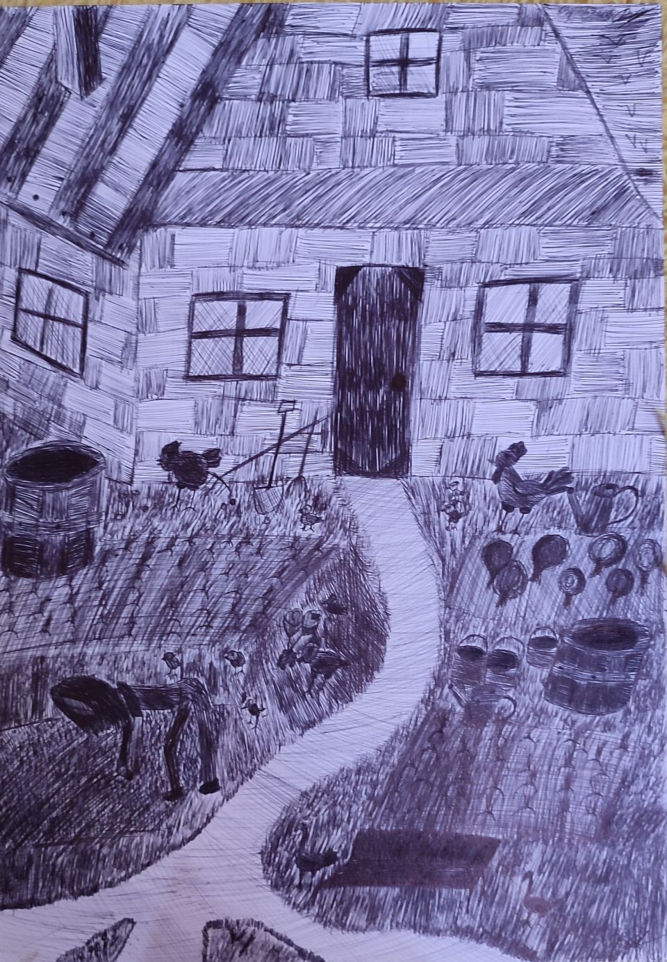 Лето в деревне