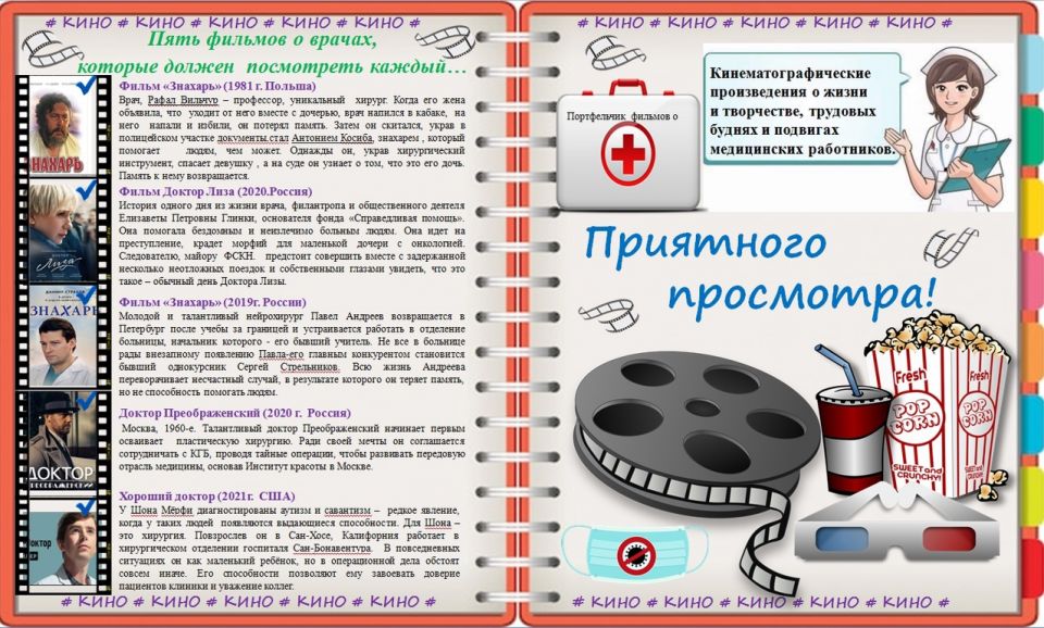 Листикл «Пять фильмов о врачах,которые должен посмотреть каждый»