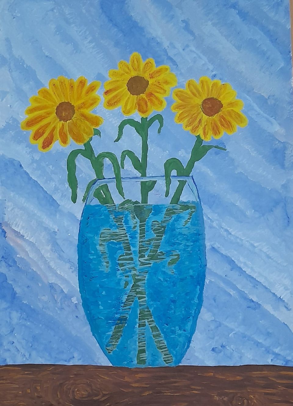 Цветы любимой бабушке