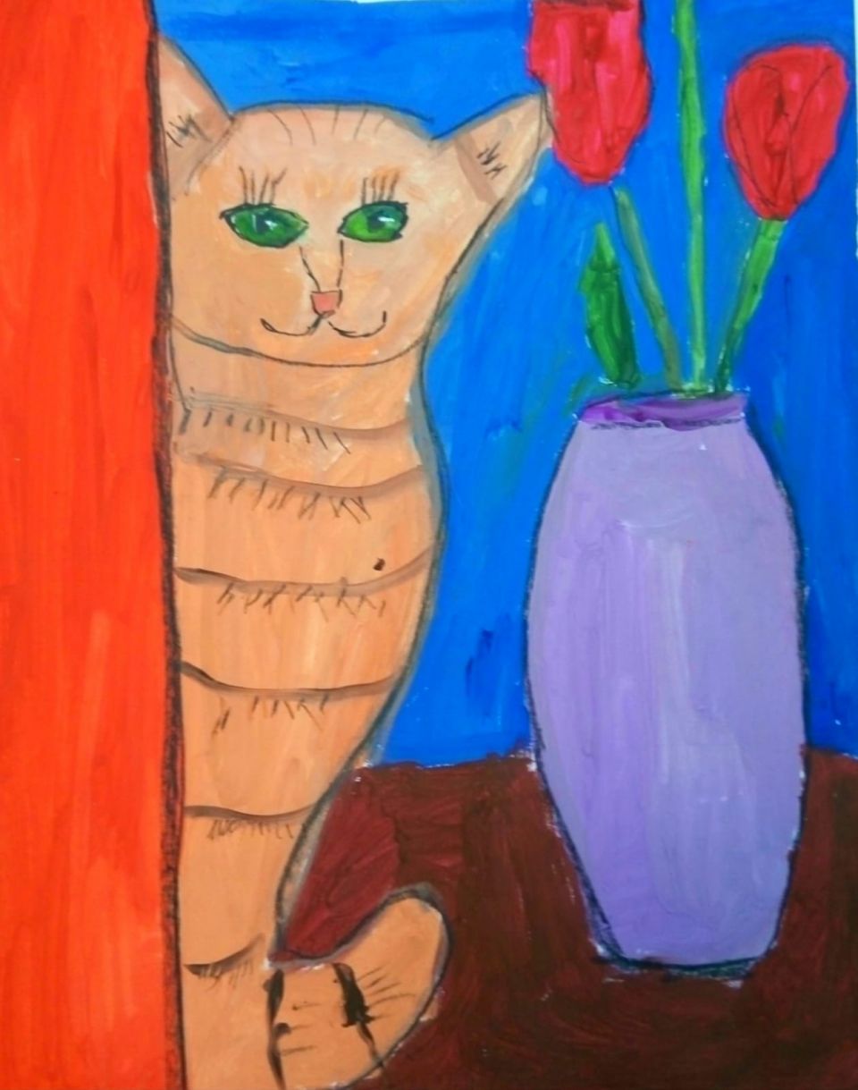 "А у нас такая кошка!"