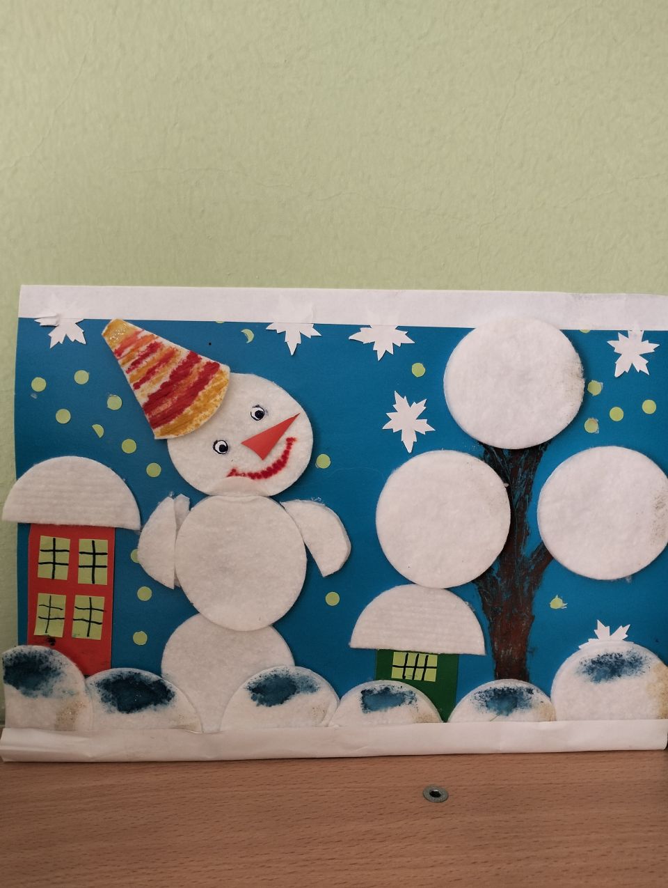 Снеговик- озорник