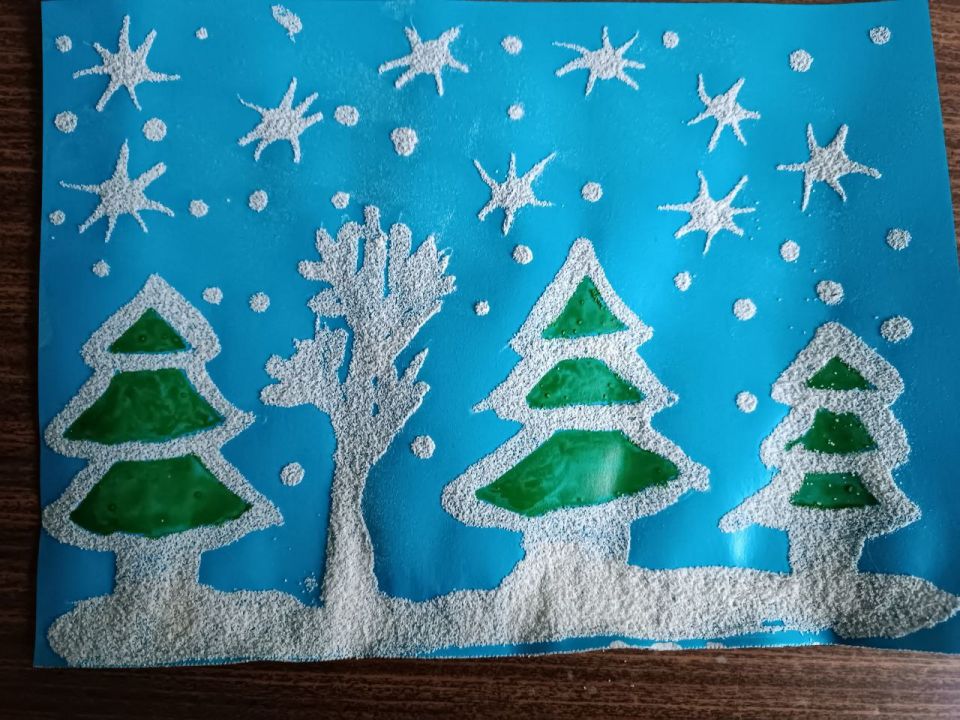 "Зимний лес"