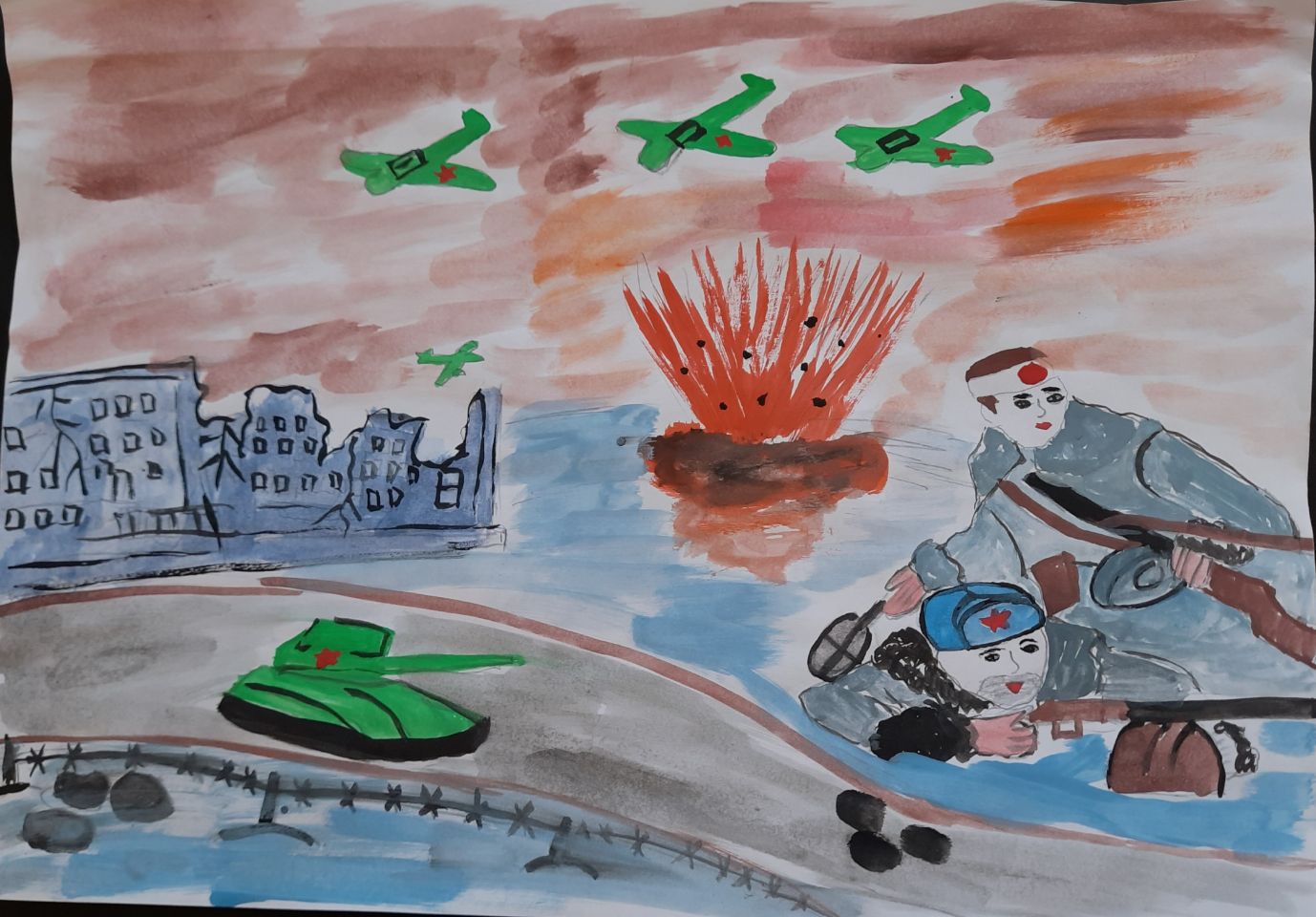 Блокадный Ленинград