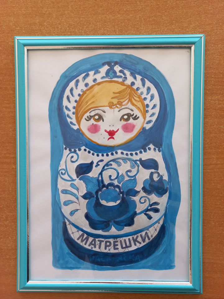 Расписная матрёшка