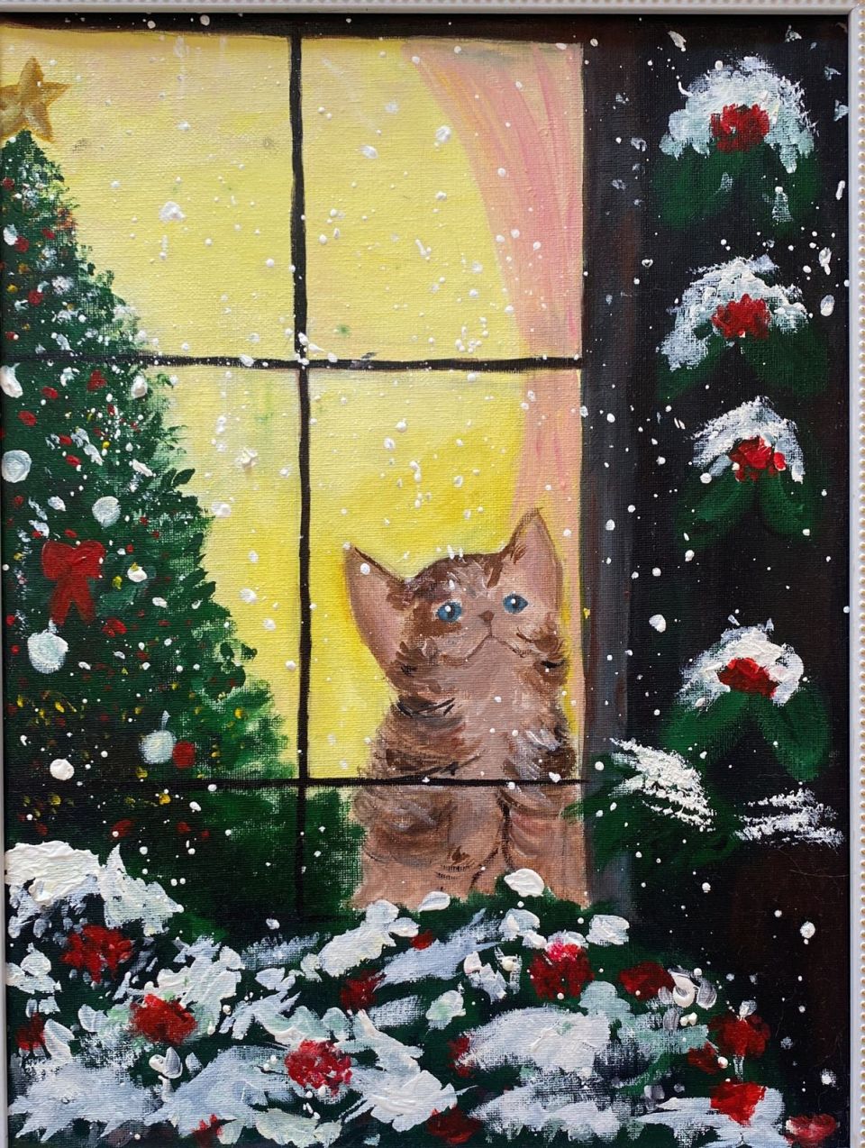 "Новогодний котёнок"