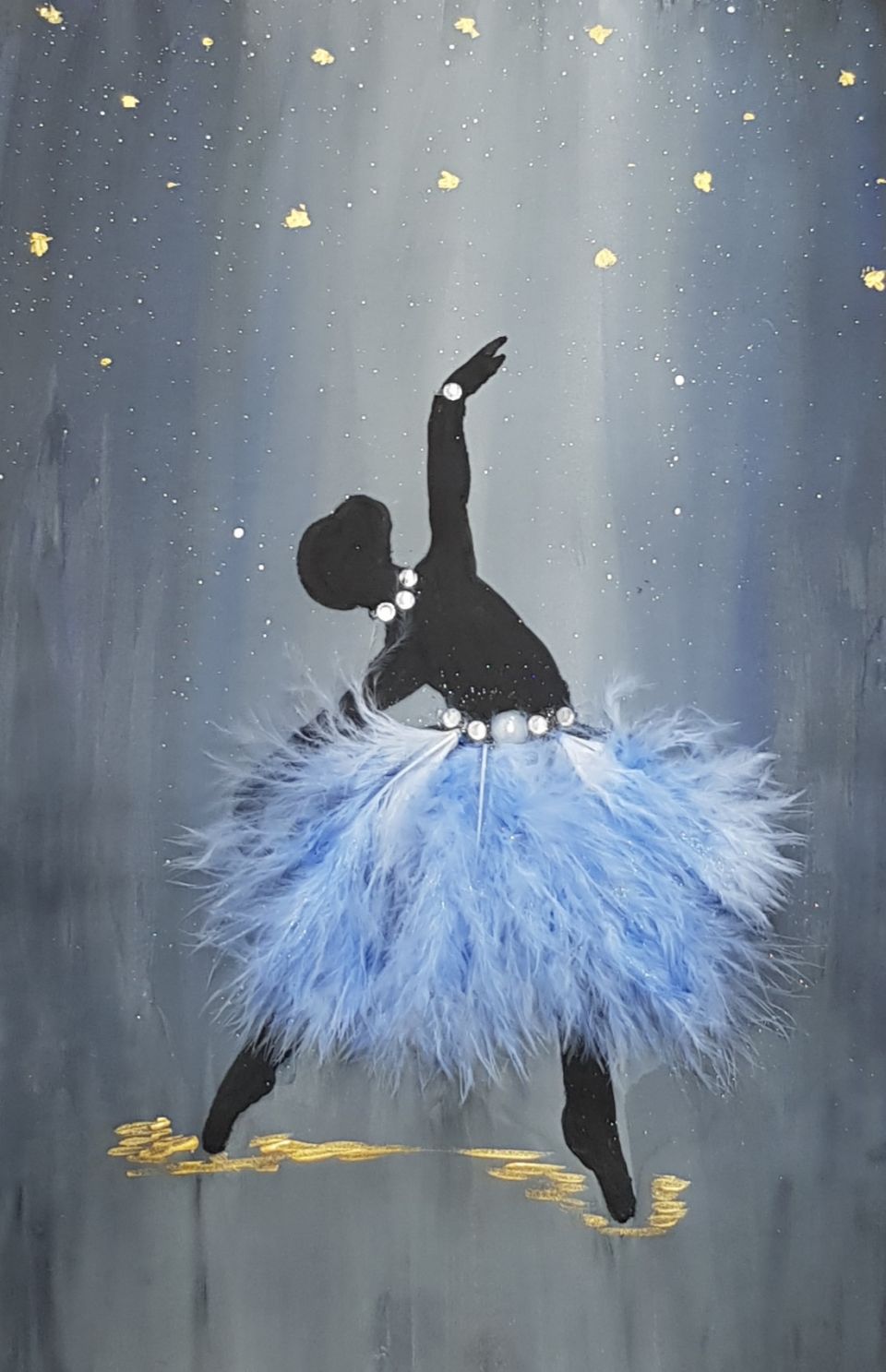 Объемная картина "Балерина"