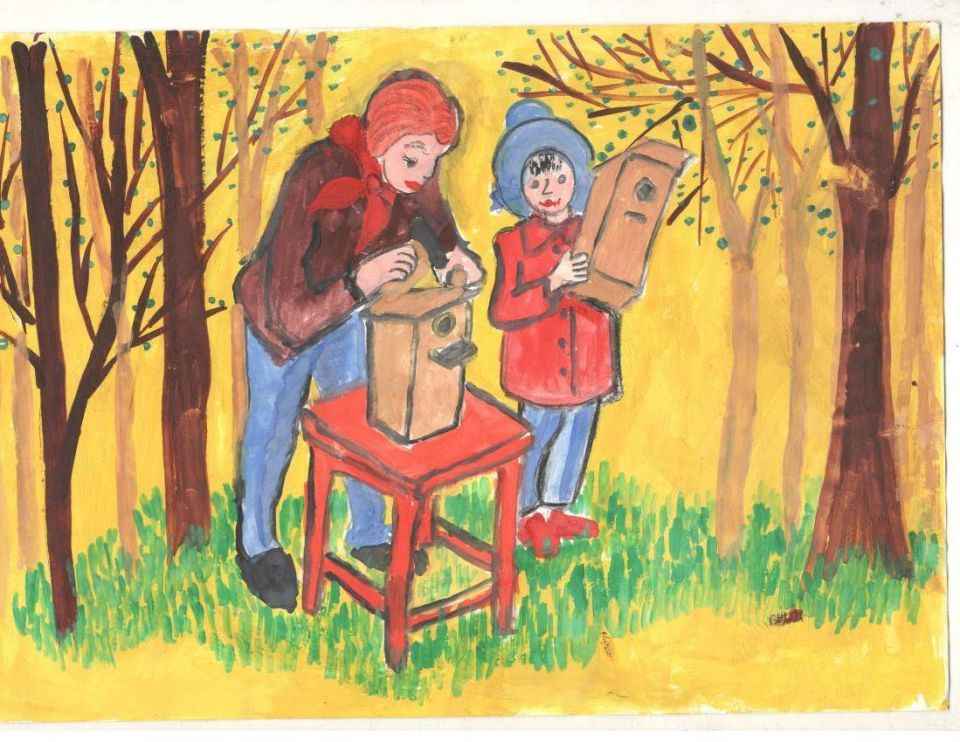 Встреча перелётных птиц
