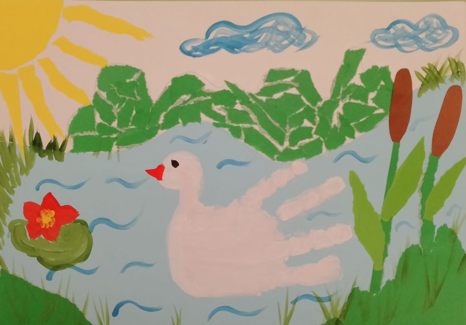 Летнее озеро