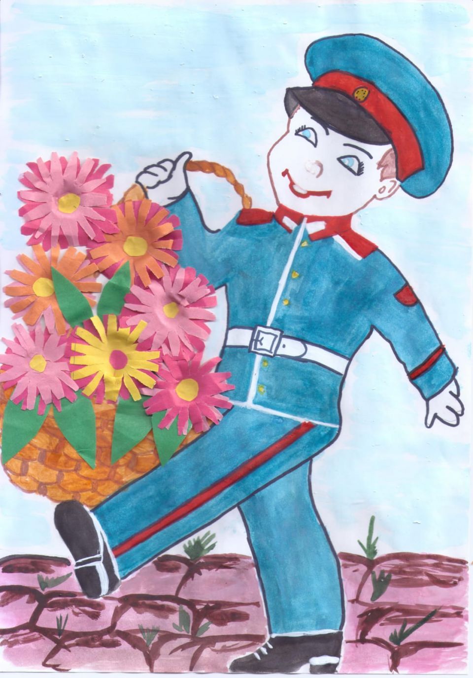 Рисунок на конкурс по правилам ПДД