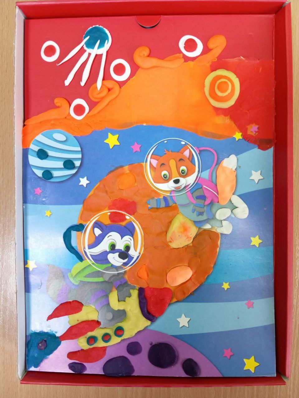 Волшебный пластилин. Галактика