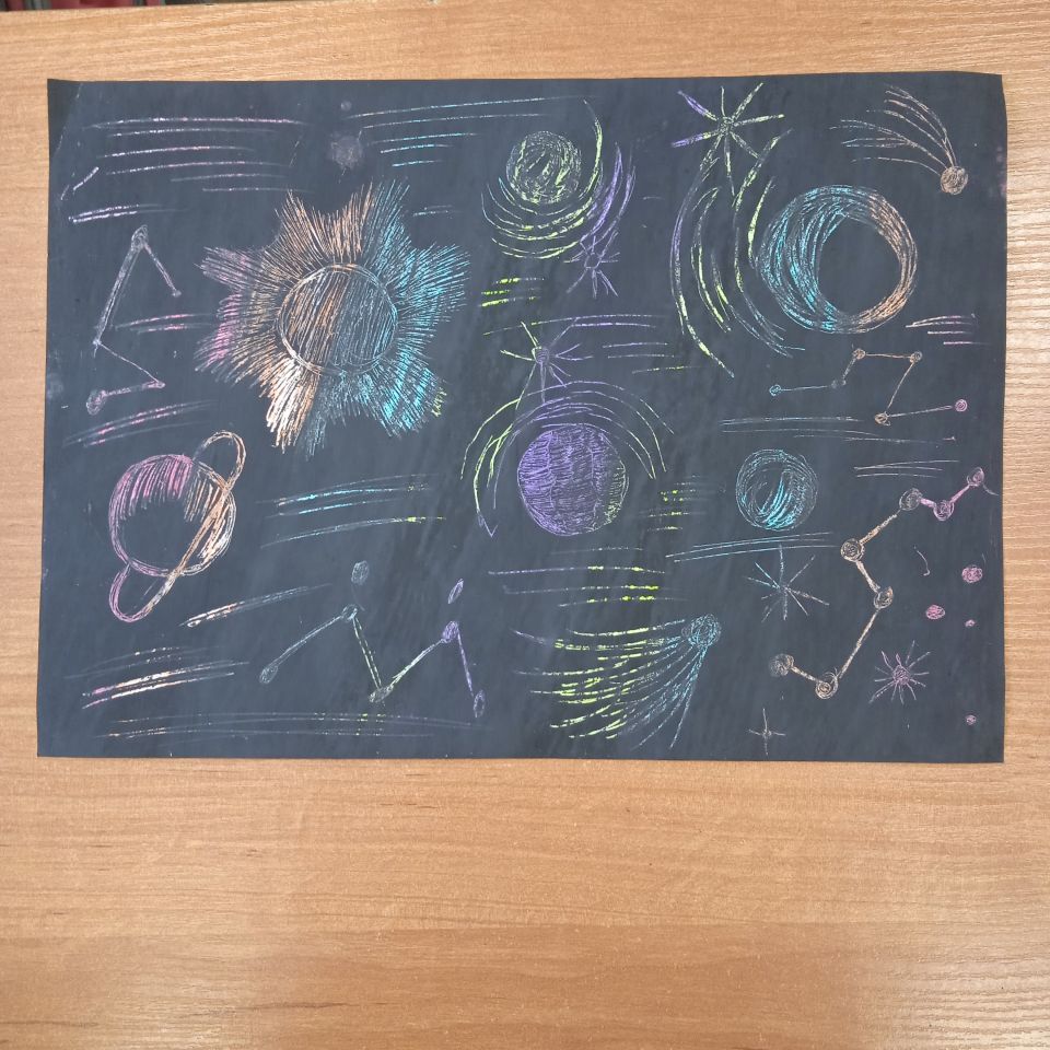 Мечты о космосе.