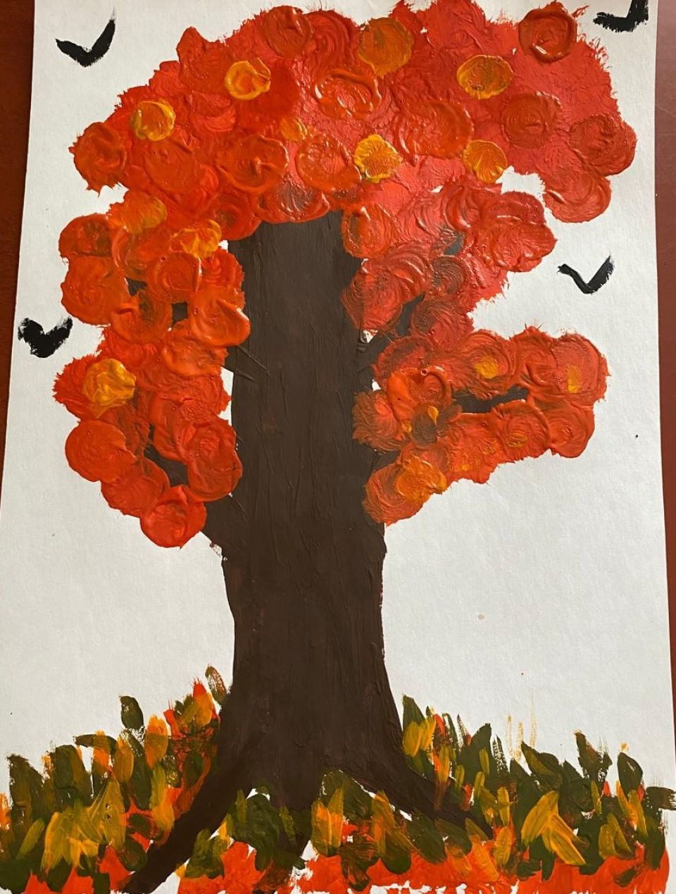 осеннее дерево