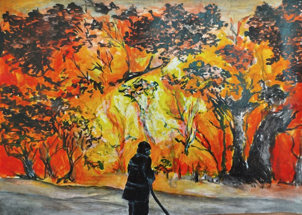 Бой с огненной стихией