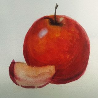 Рисунок "Наливное яблочко"