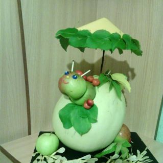 Домик для гусенички