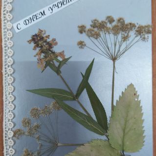 Открытка "С Днём учителя!