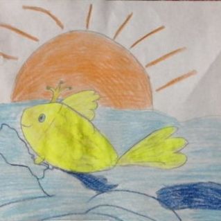 Приплыла к нему рыбка