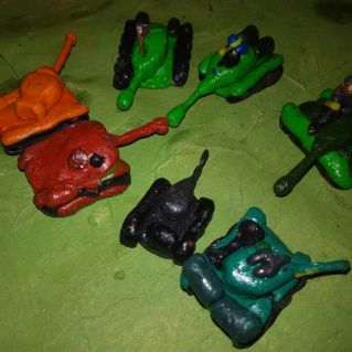 Танки на поле боя