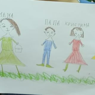 Мы вместе! Портрет любимой семьи