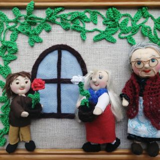 Фрагмент сказки "Снежная королева"