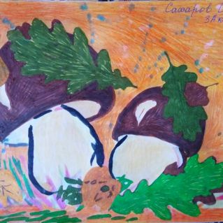 Рисунок "Грибы"