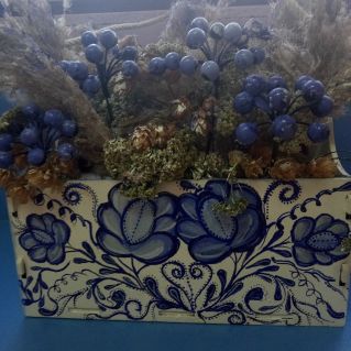 "Сине-голубое чудо Гжели"