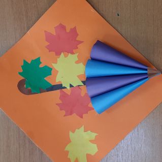 Осенний зонтик