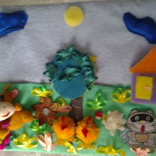 Однажды в сказочной  избушке ...Осенью...