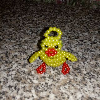 Утенок  из бисера