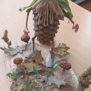 Поделка "Леший"