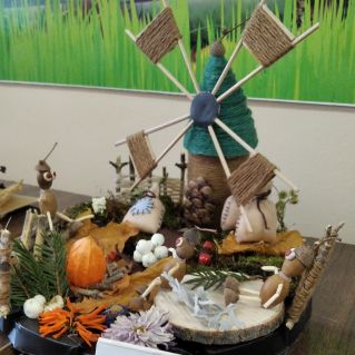 Гномики готовятся к зиме