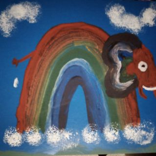 Радужный слон