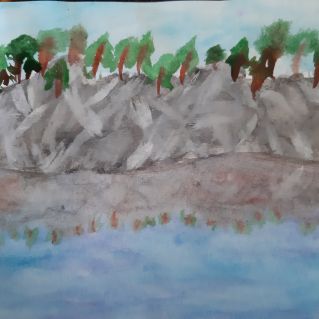 Рускеала - горный парк в Карелии.