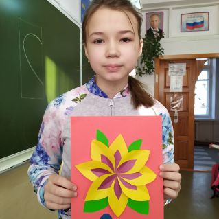 Открытка для мамы