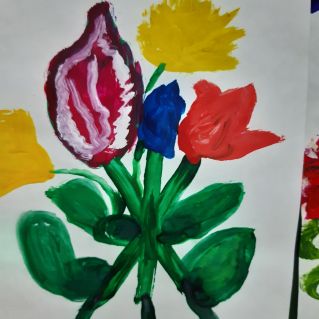 Цветы для любимой мамочки