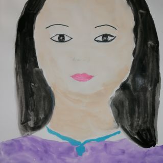 Портрет мамы.