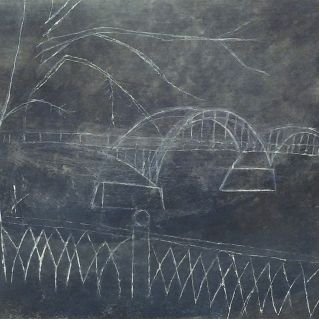 "Достопримечательности города Рыбинска. Мост через Волгу."